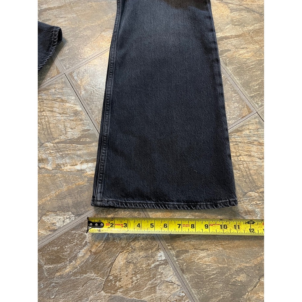 Levi's Premium 70s High Flare Jeans Women 30 Black NEW High Rise Denim - Picture 11 of 11